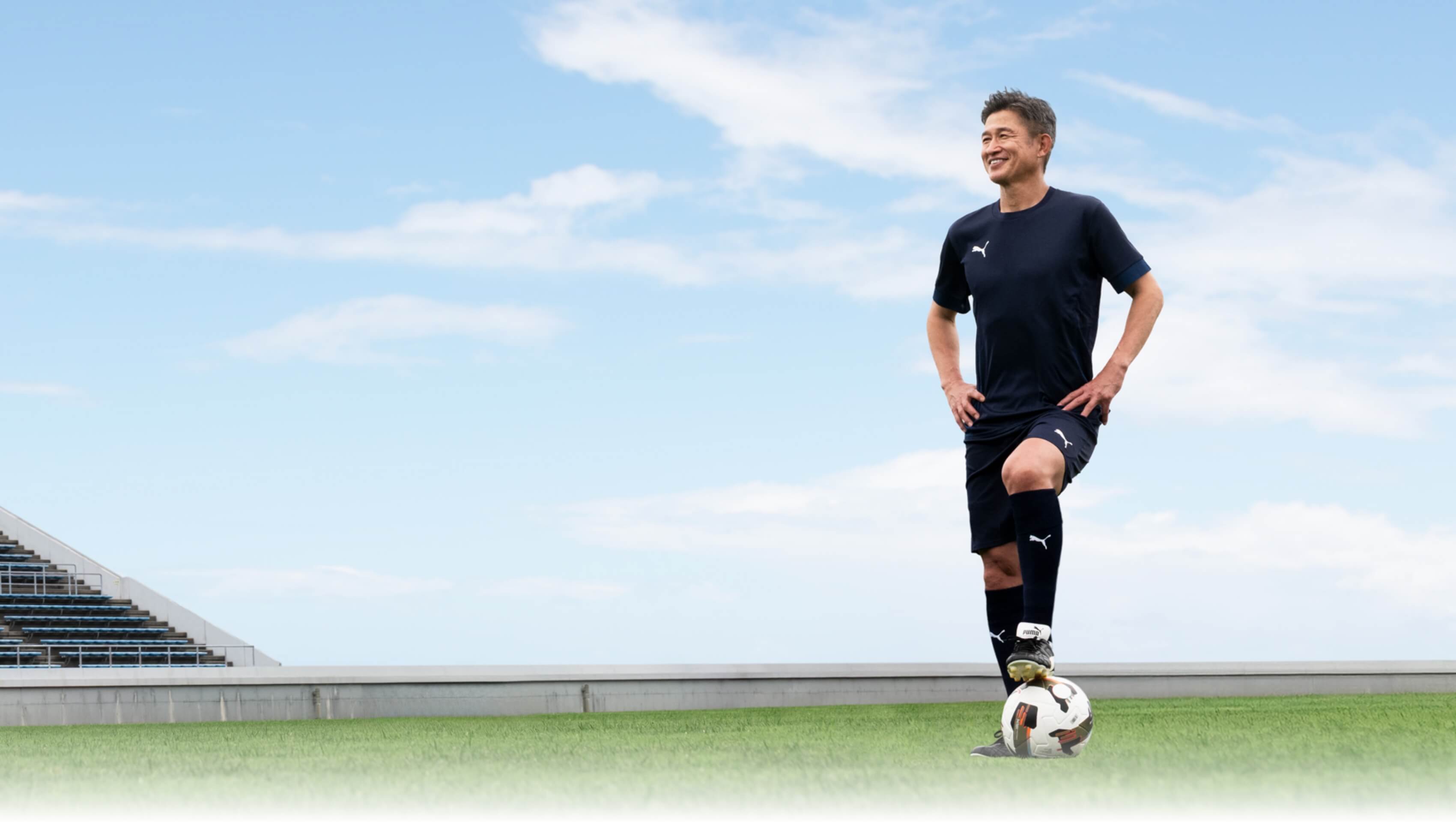 三浦知良選手